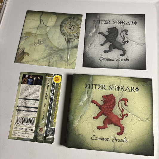 Enter Shikari – Common Dreads (CD + DVD, 2009) Japan Bonus Track Obi
