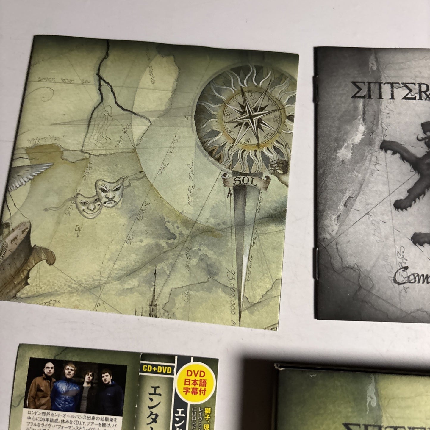 Enter Shikari – Common Dreads (CD + DVD, 2009) Japan Bonus Track Obi