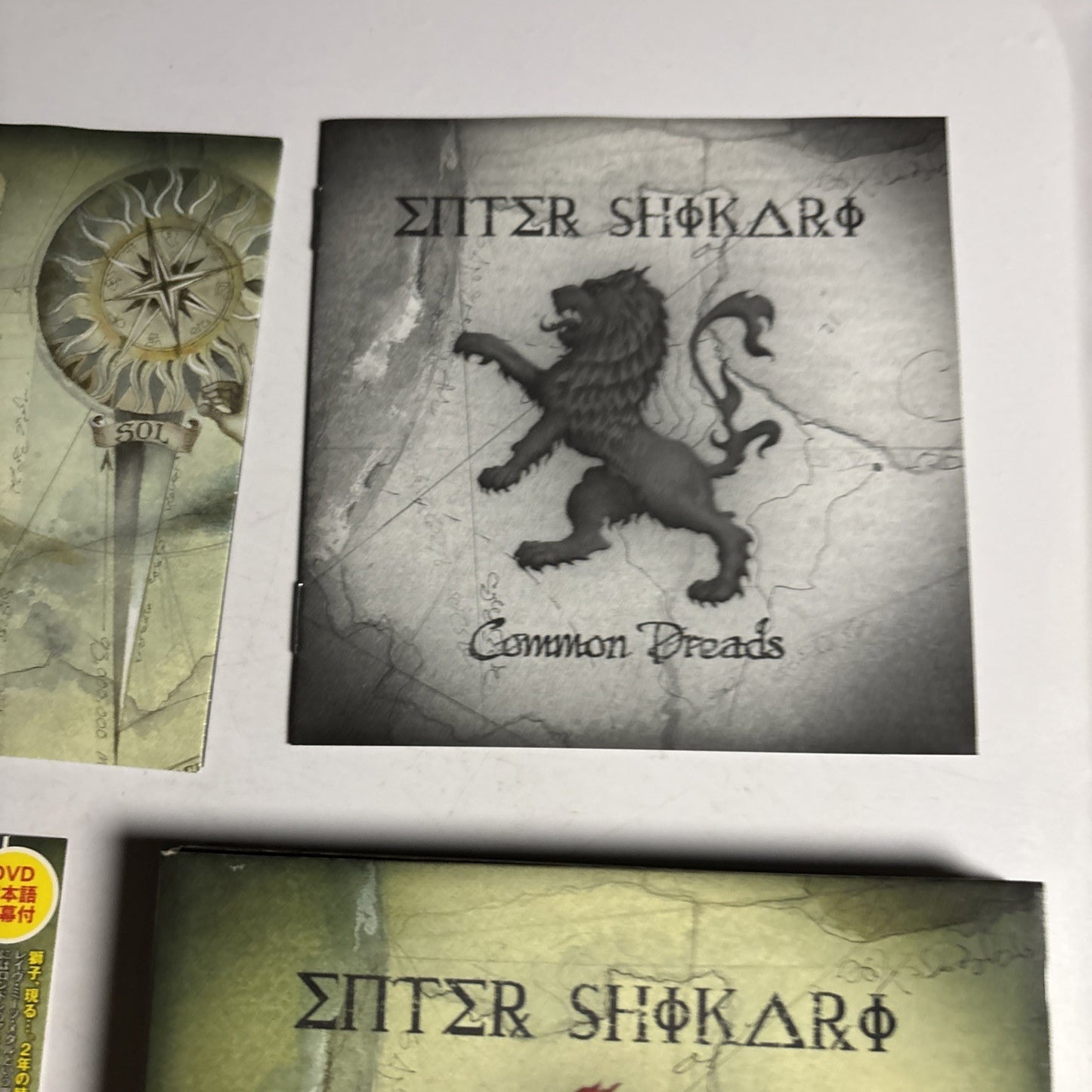 Enter Shikari – Common Dreads (CD + DVD, 2009) Japan Bonus Track Obi