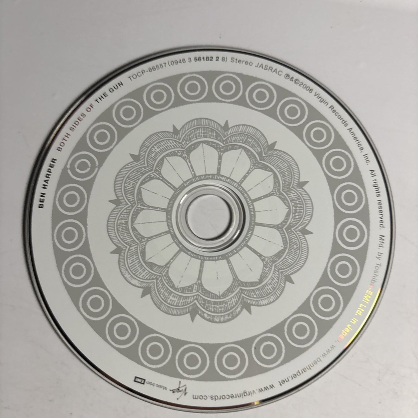 Ben Harper – Both Sides Of The Gun (CD, 2006, 2-Disc) Japan Bonus Track