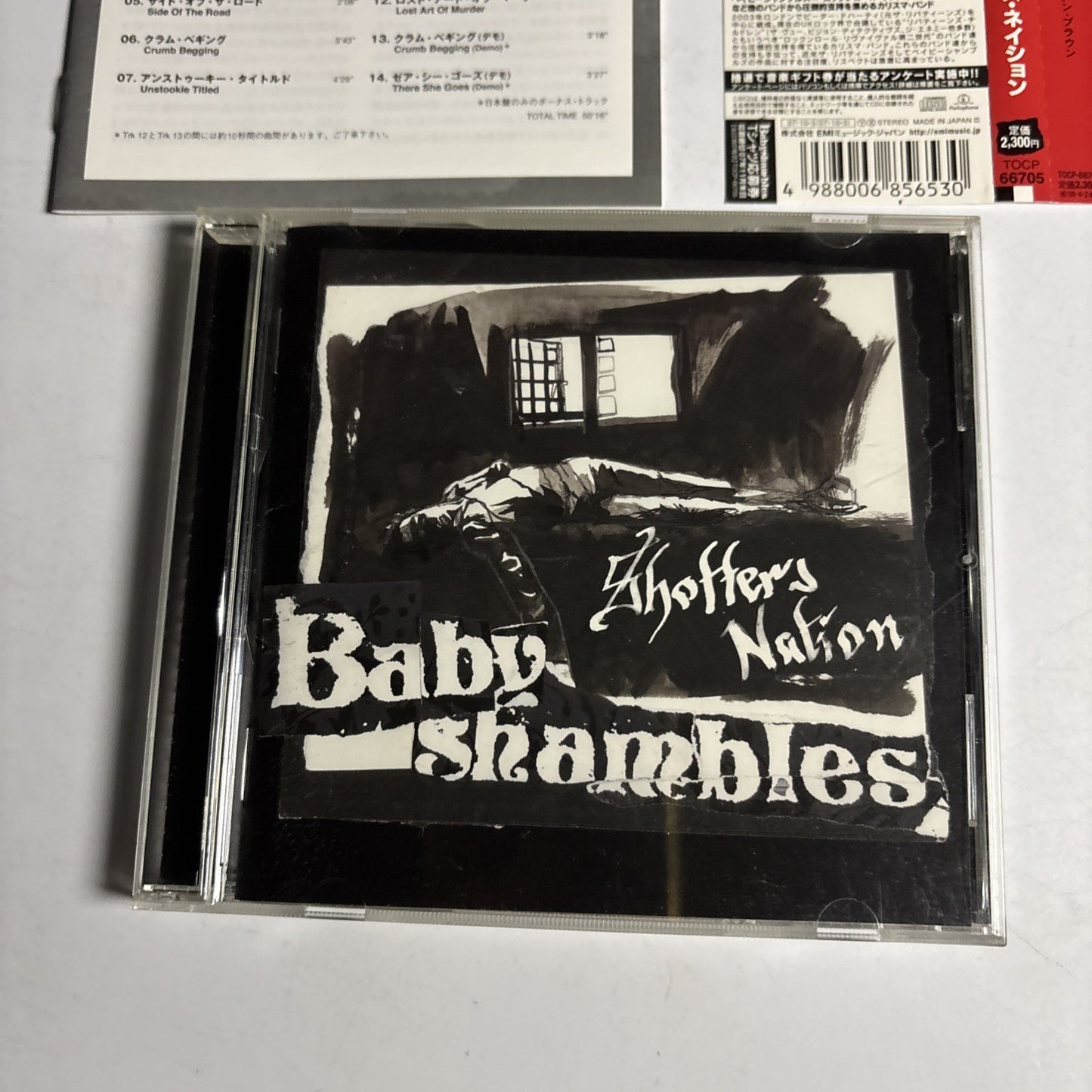 Babyshambles – Shotters Nation (CD, 2007) Japan obi TOCP 66705