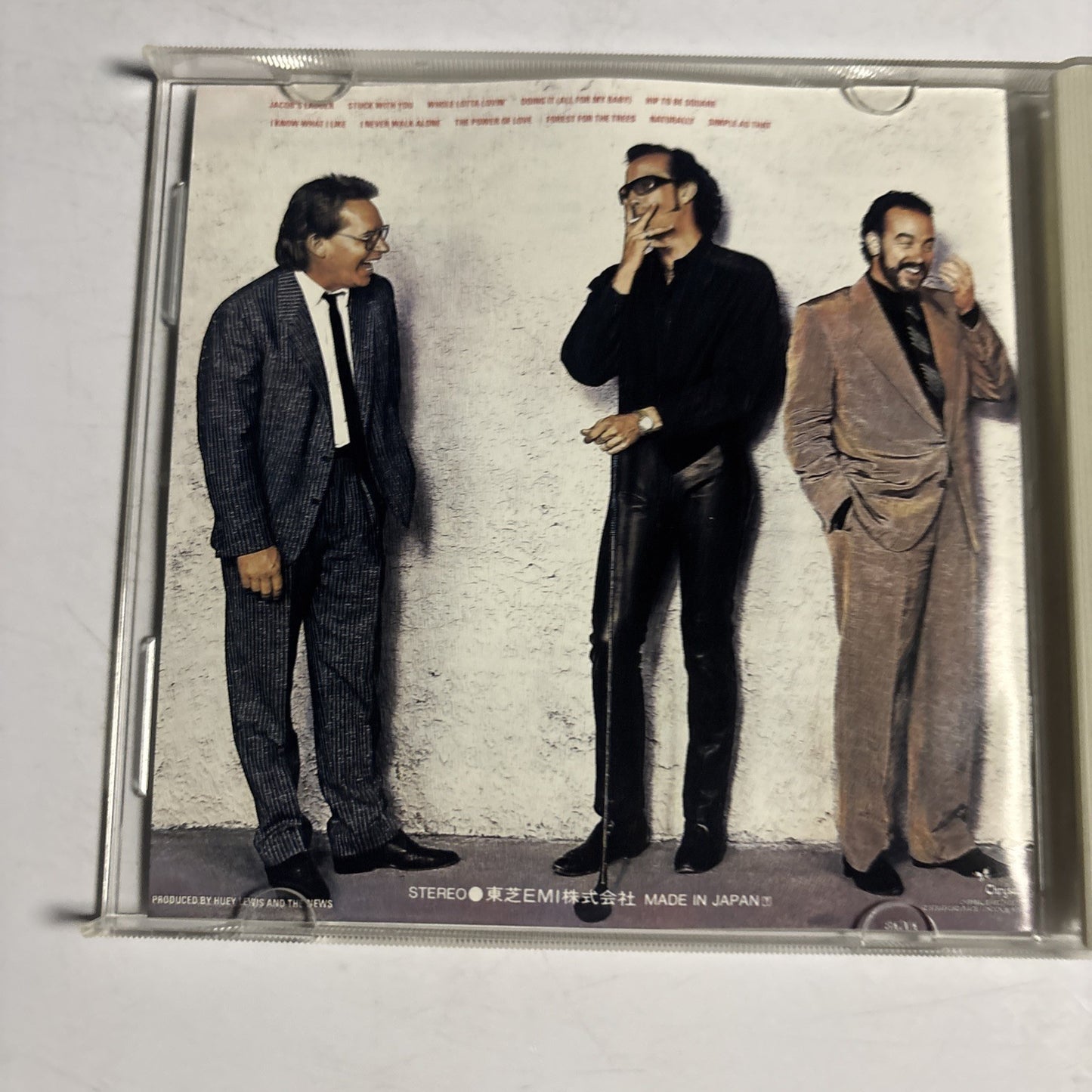 Huey Lewis & The News – Fore! (CD, 1995) Japan TOCP-3037