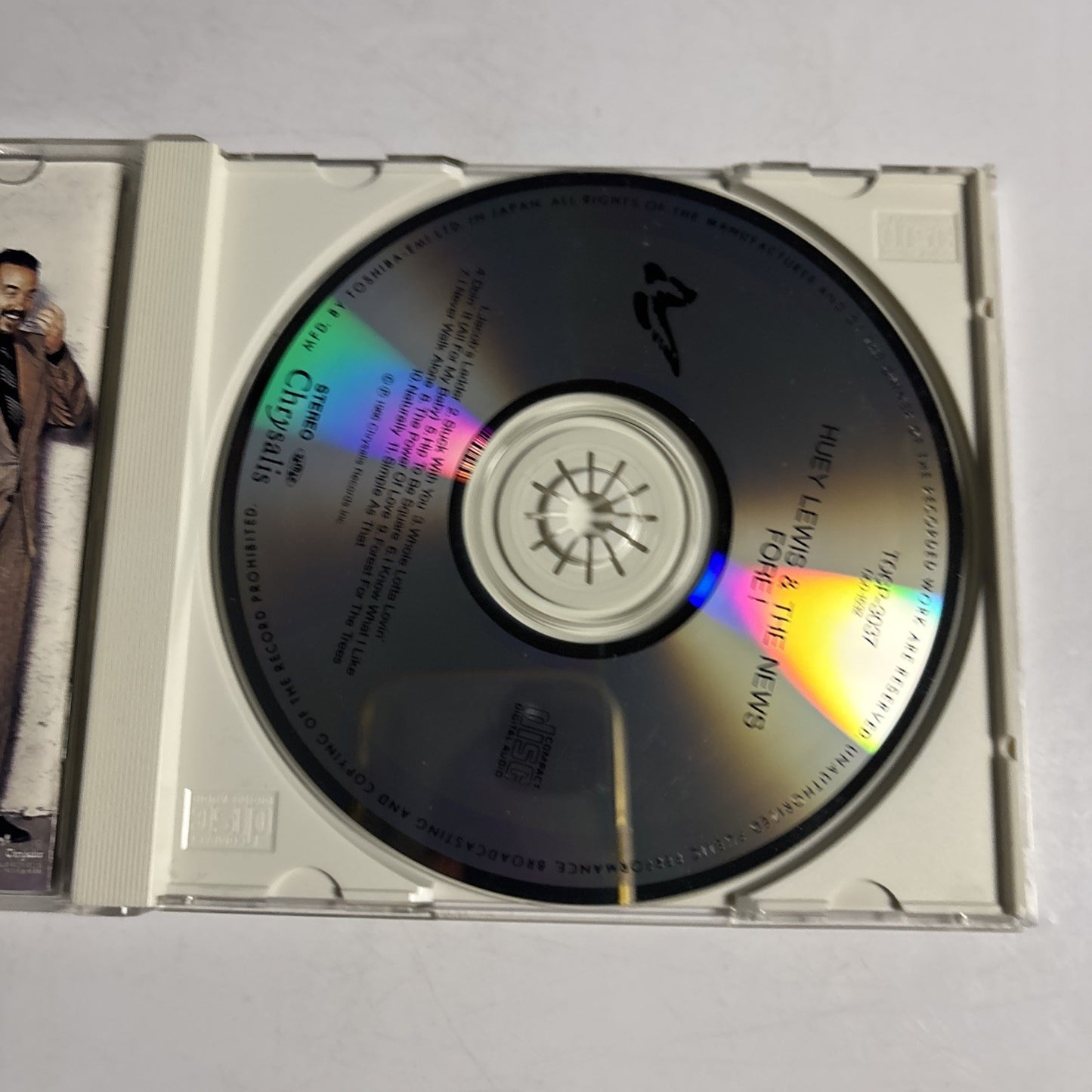 Huey Lewis & The News – Fore! (CD, 1995) Japan TOCP-3037