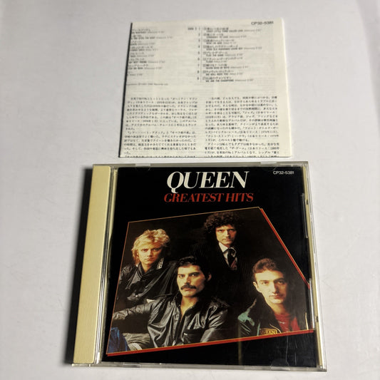 Queen – Greatest Hits (CD, 1989)  Japan CP32-5381