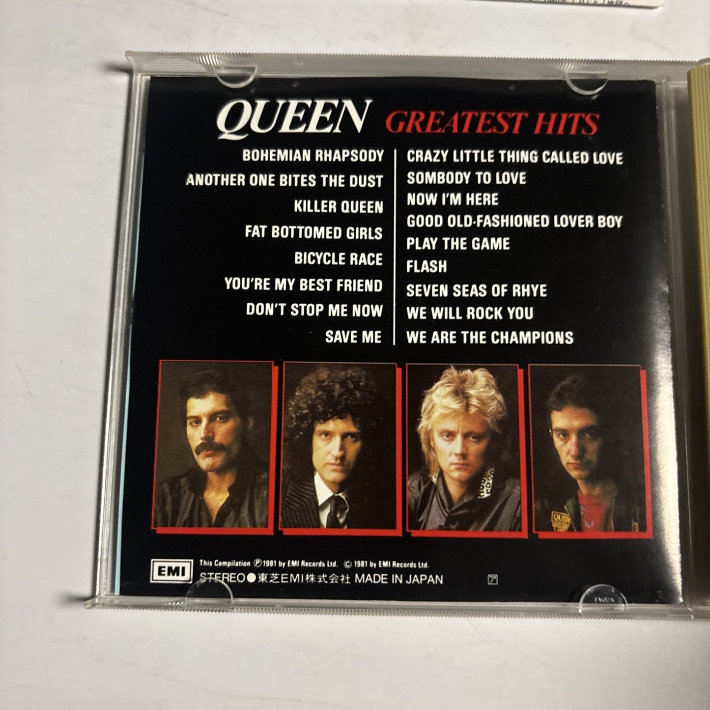 Queen – Greatest Hits (CD, 1989)  Japan CP32-5381