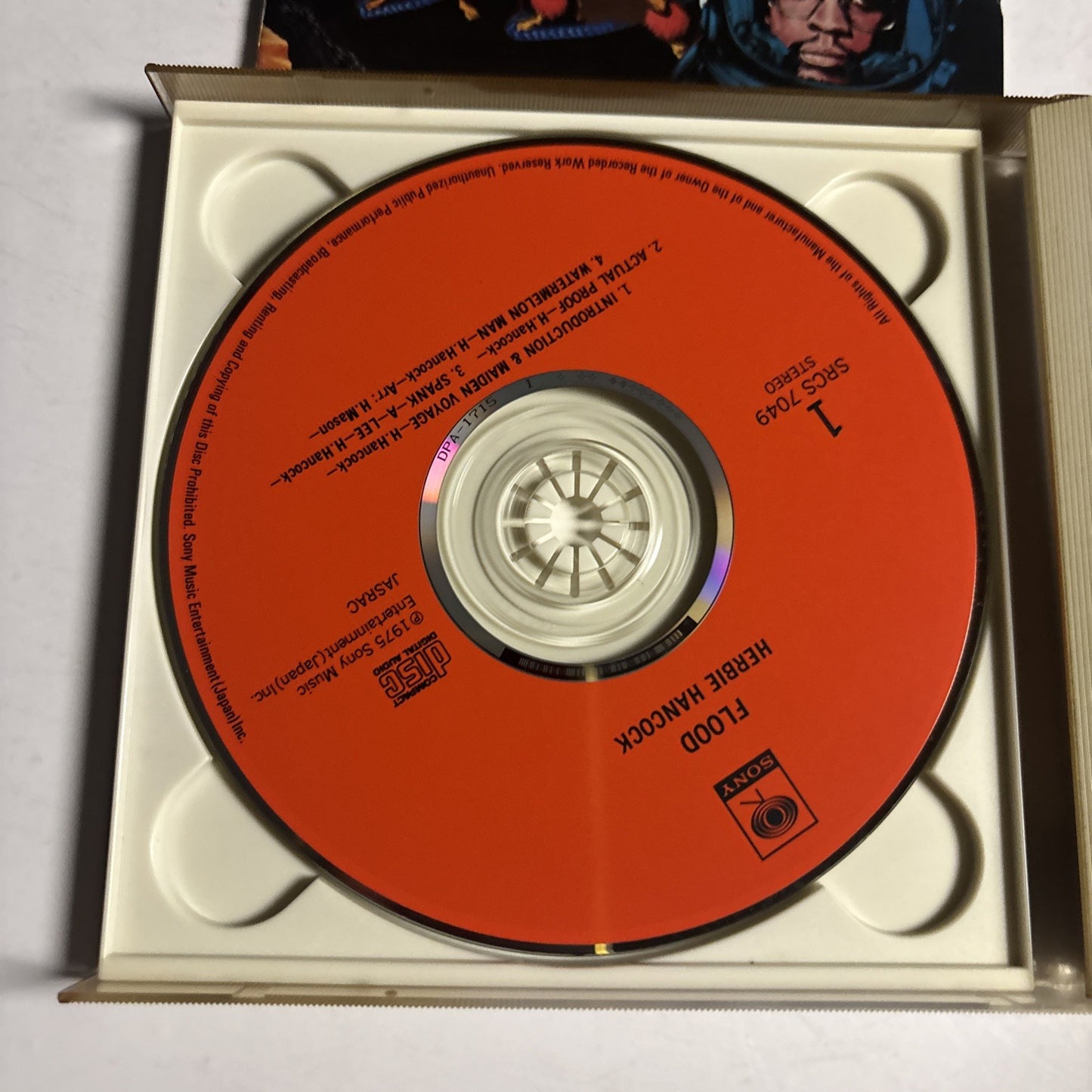 Herbie Hancock – Flood (CD, 1992, 2-Disc) Japan SRCS 7049~50