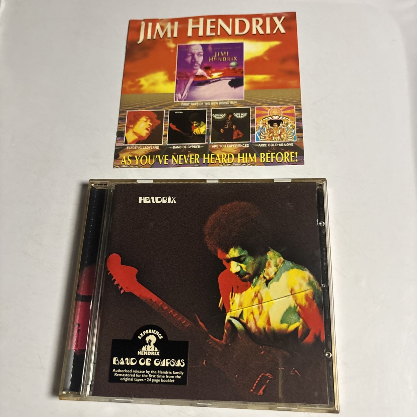 Jimi Hendrix – Band Of Gypsys (CD, 1997) MCD 11607