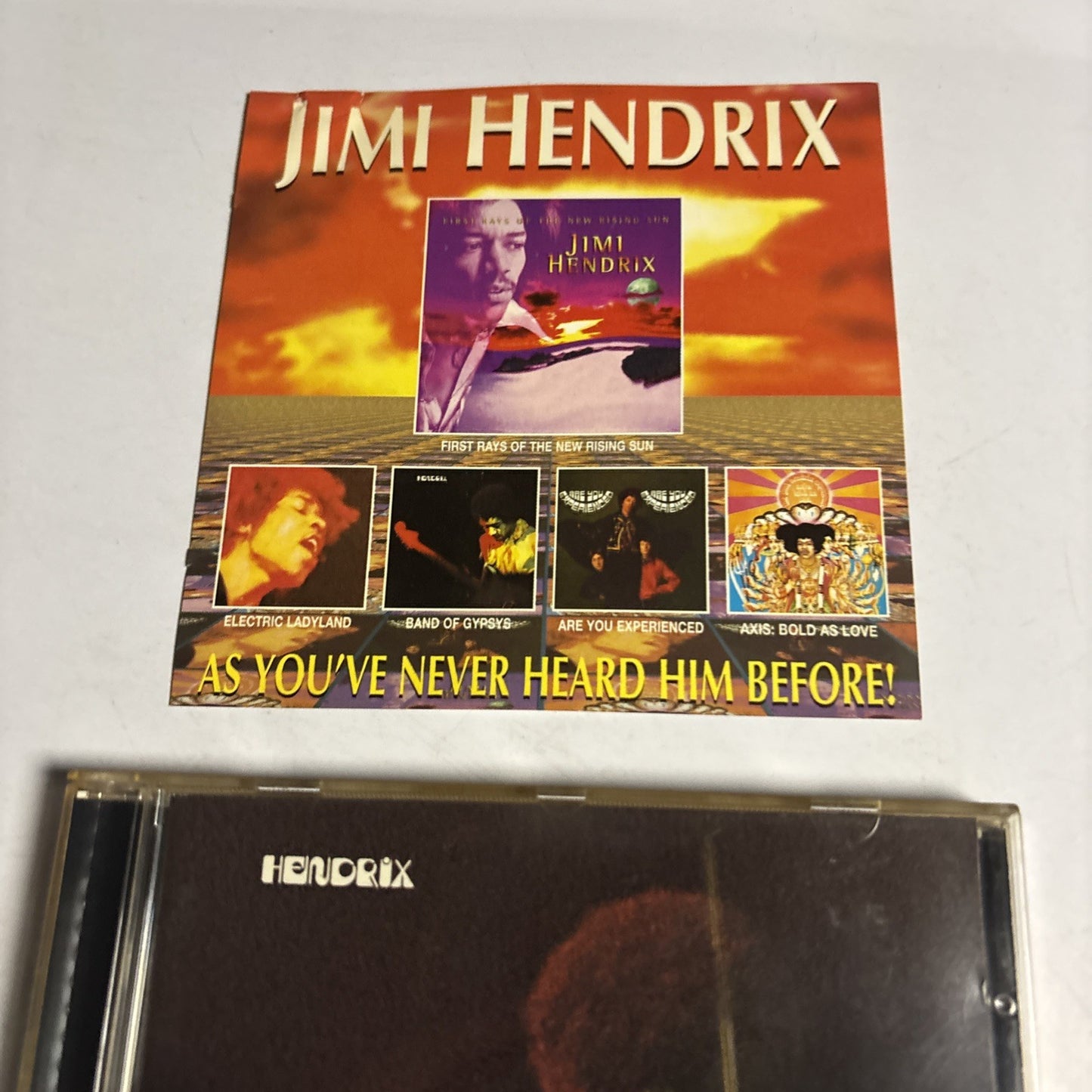 Jimi Hendrix – Band Of Gypsys (CD, 1997) MCD 11607