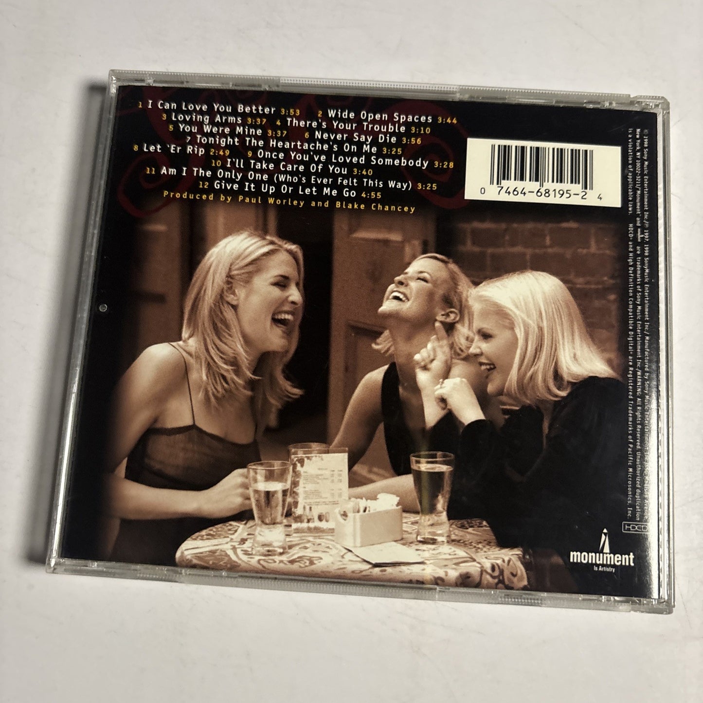Dixie Chicks – Wide Open Spaces (CD, HDCD, 1998) US NK 68195