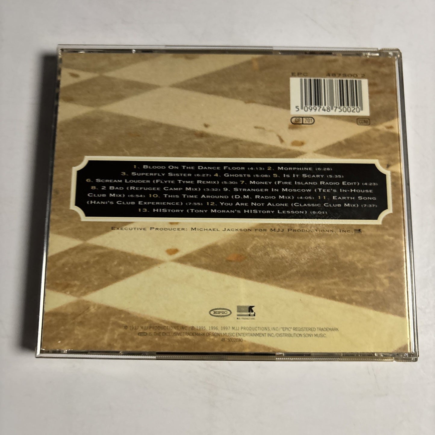 Michael Jackson – Blood On The Dance Floor (HIStory In The Mix) (CD, 1997)