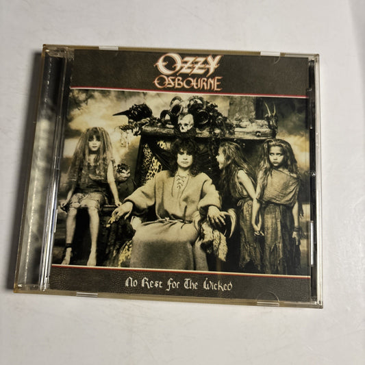 Ozzy Osbourne – No Rest For The Wicked (CD, 2002) US EK 85426