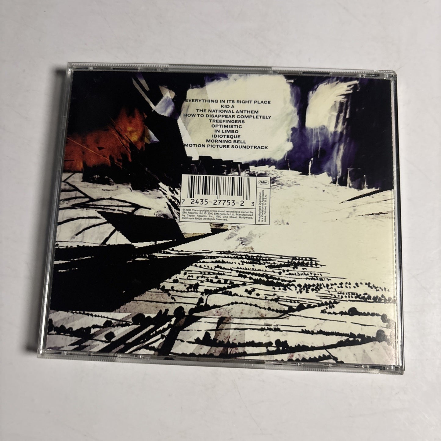 Radiohead – Kid A (CD, 2000) US 7243 5 27753 2 3