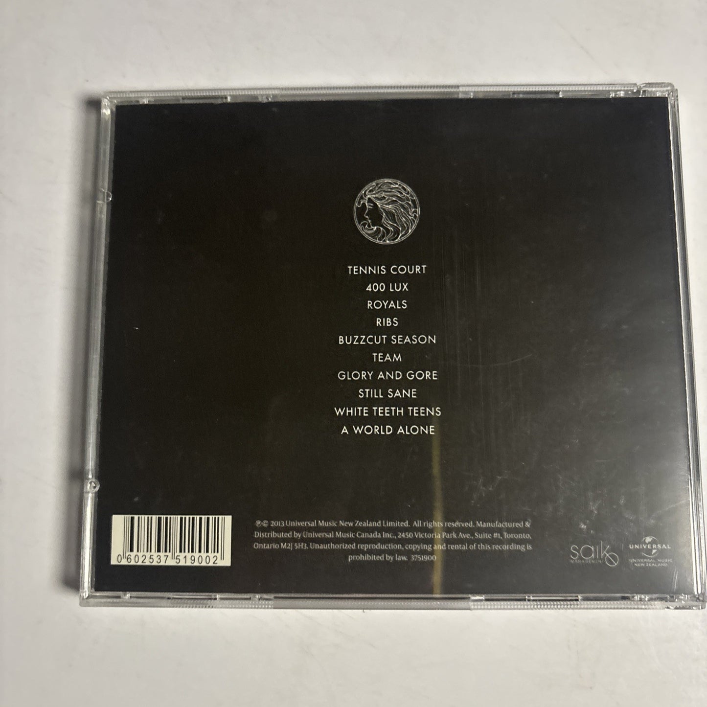 Lorde – Pure Heroine (CD, 2013) 602537519002