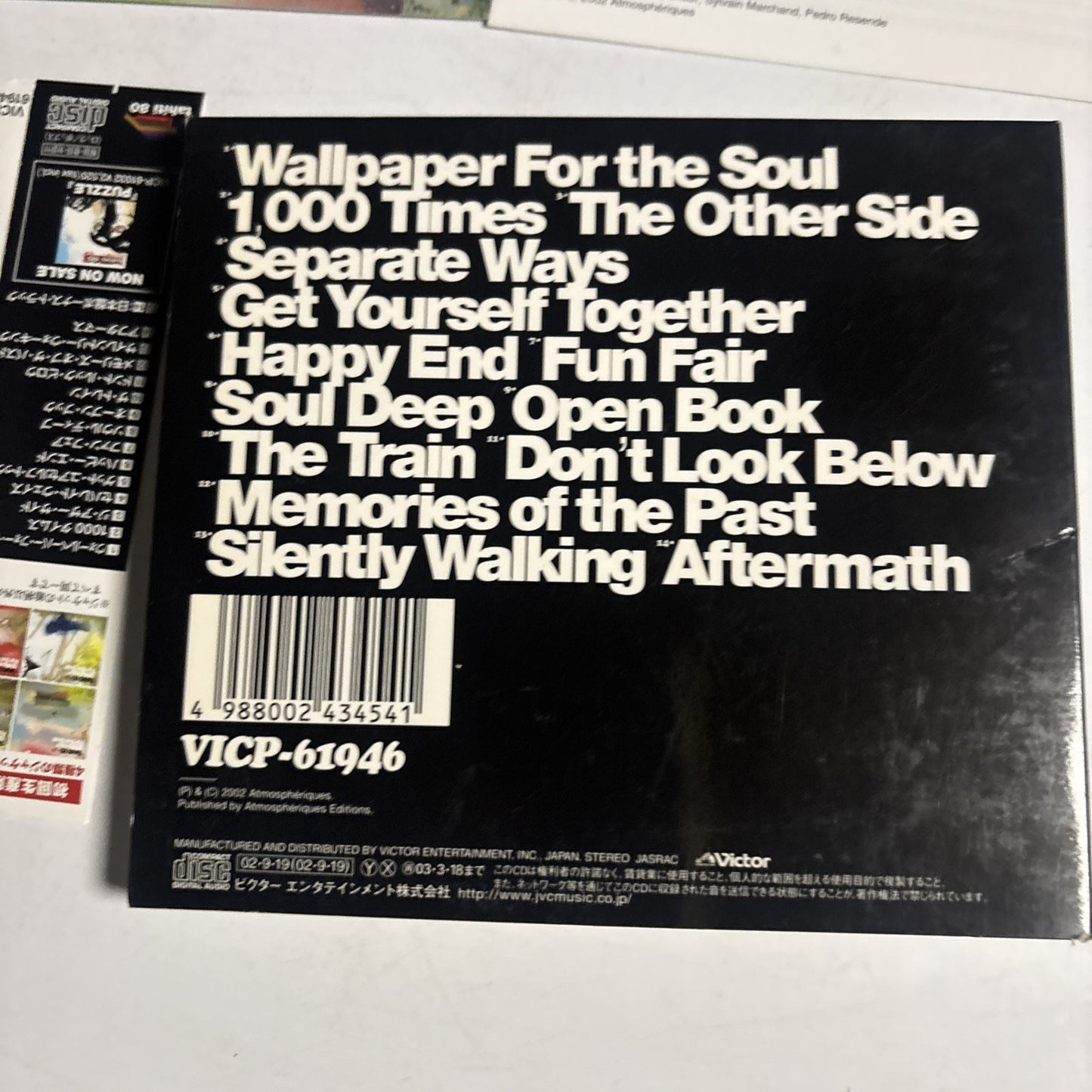 Tahiti 80 – Wallpaper For The Soul (CD, 2002) Japan Bonus Track Obi VICP-61946