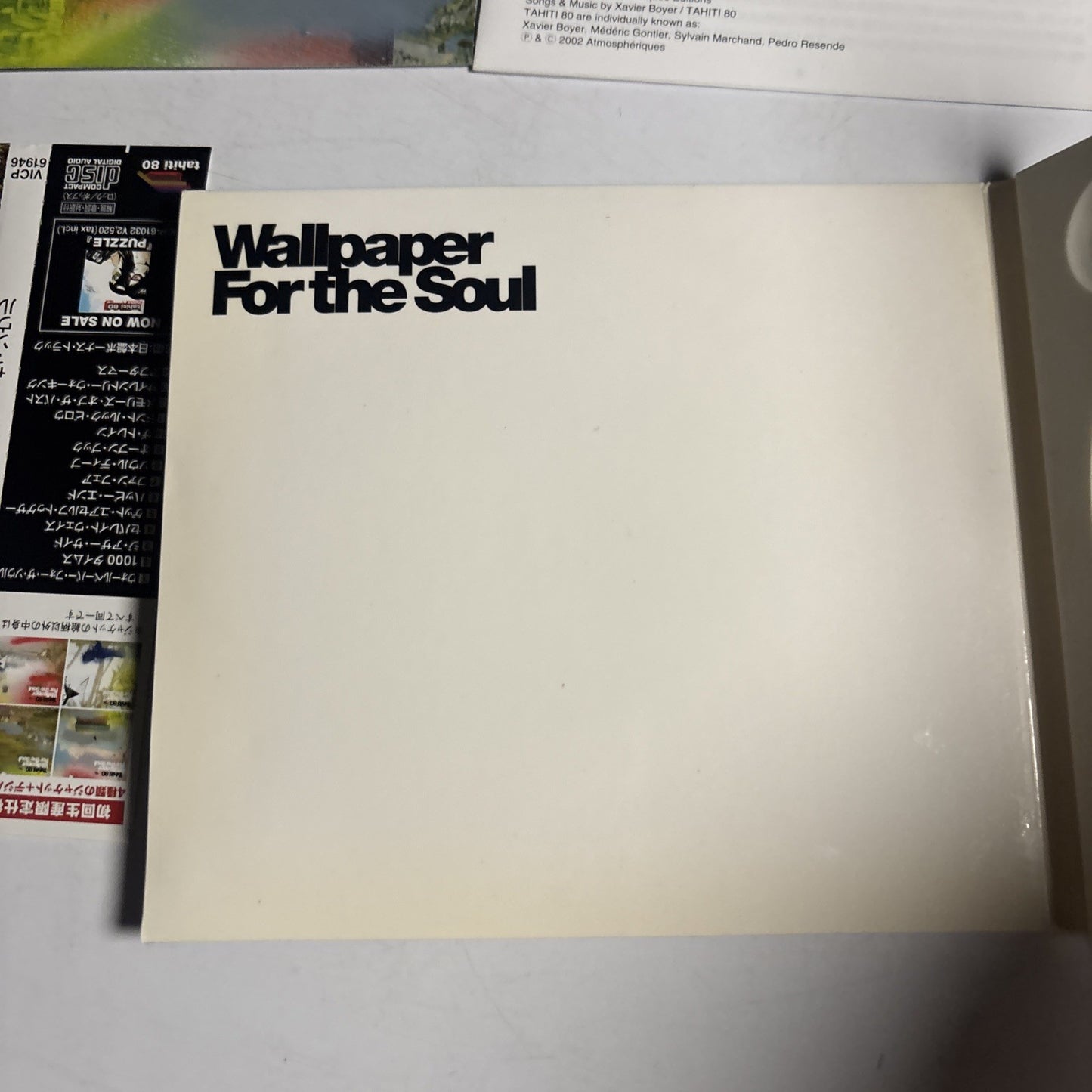 Tahiti 80 – Wallpaper For The Soul (CD, 2002) Japan Bonus Track Obi VICP-61946