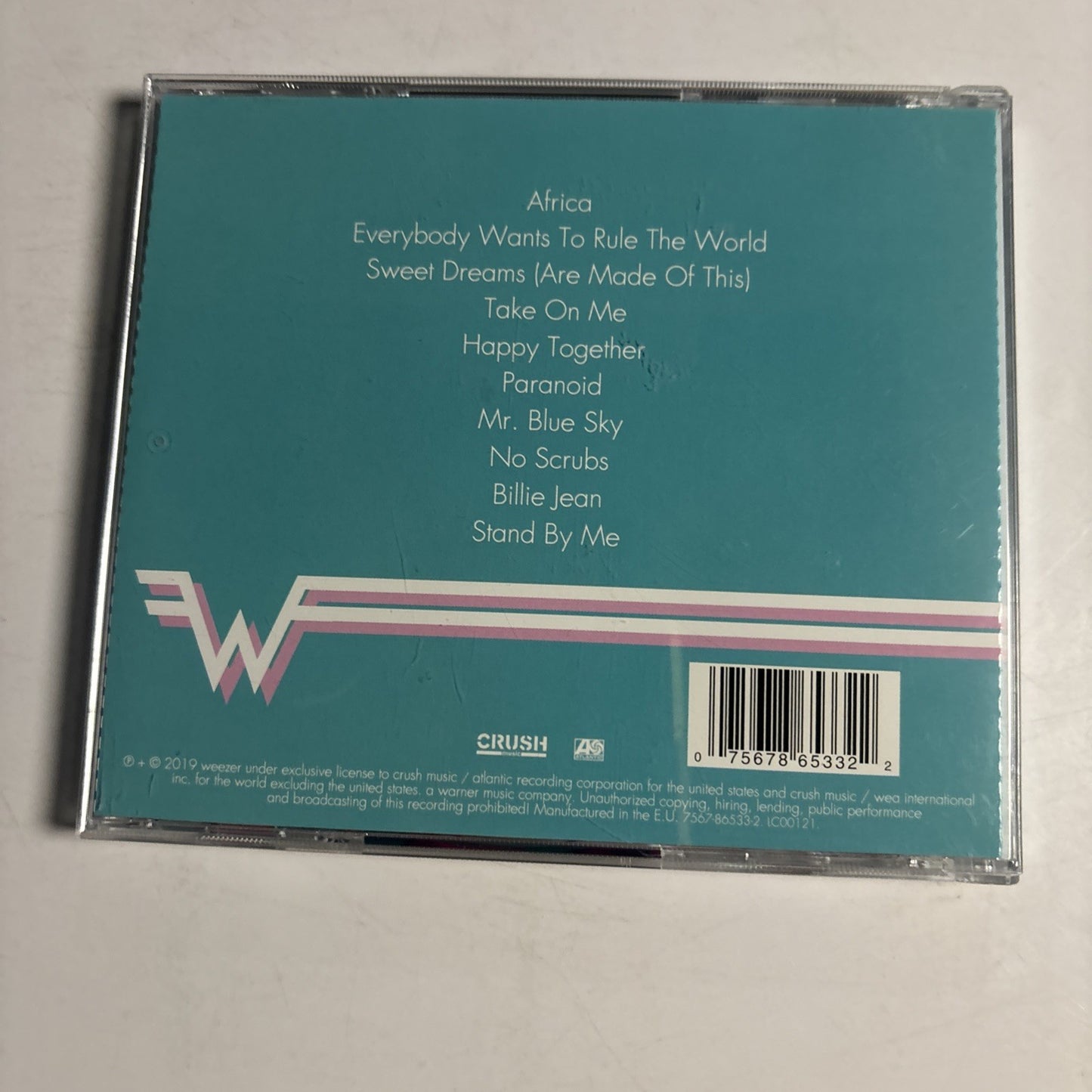 Weezer – Weezer (CD, 2019) Europe 7567-86533-2