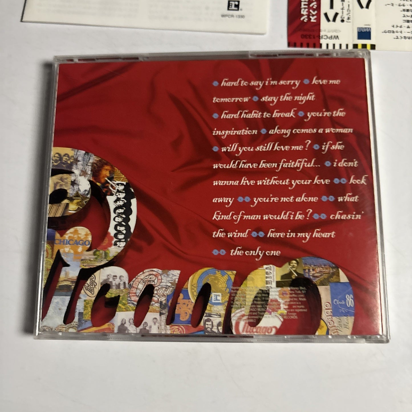 Chicago – The Heart Of Chicago 1982-1997 (CD, 1997) Japan obi WPCR-1330