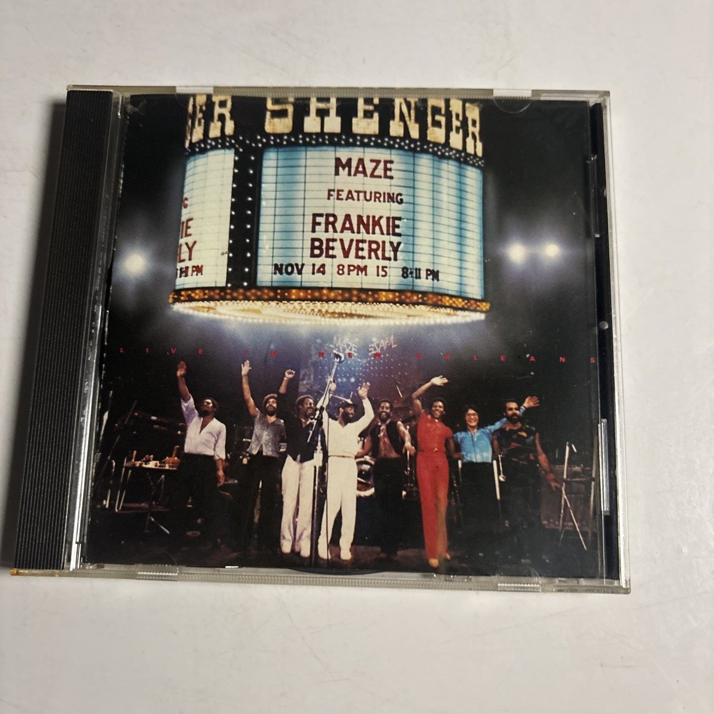 Maze Featuring Frankie Beverly – Live In New Orleans (CD, 1987) US CDP 7 46659 2
