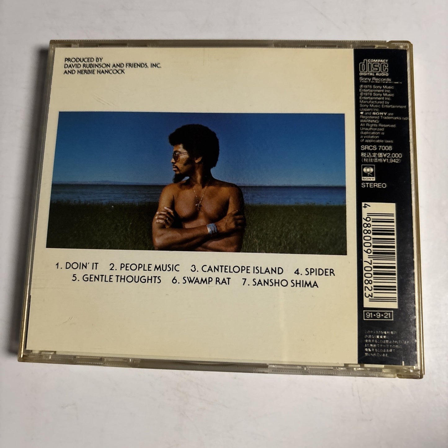 Herbie Hancock – Secrets (CD, 1991) Japan SRCS 7008