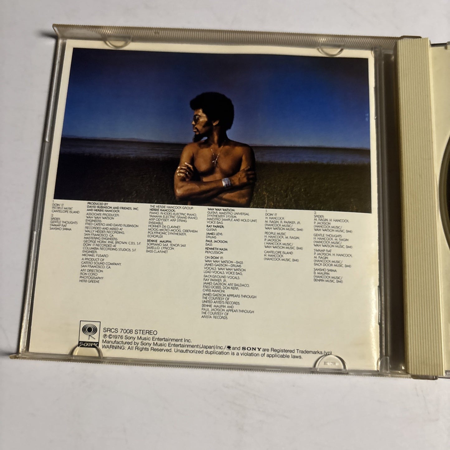 Herbie Hancock – Secrets (CD, 1991) Japan SRCS 7008