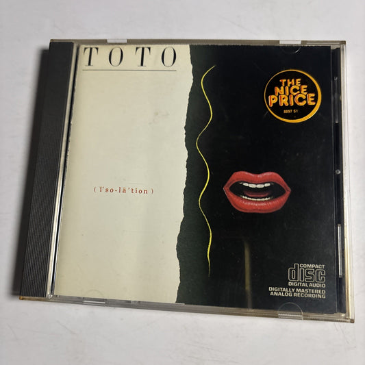 Toto – Isolation (CD, 1985) US CK 38962