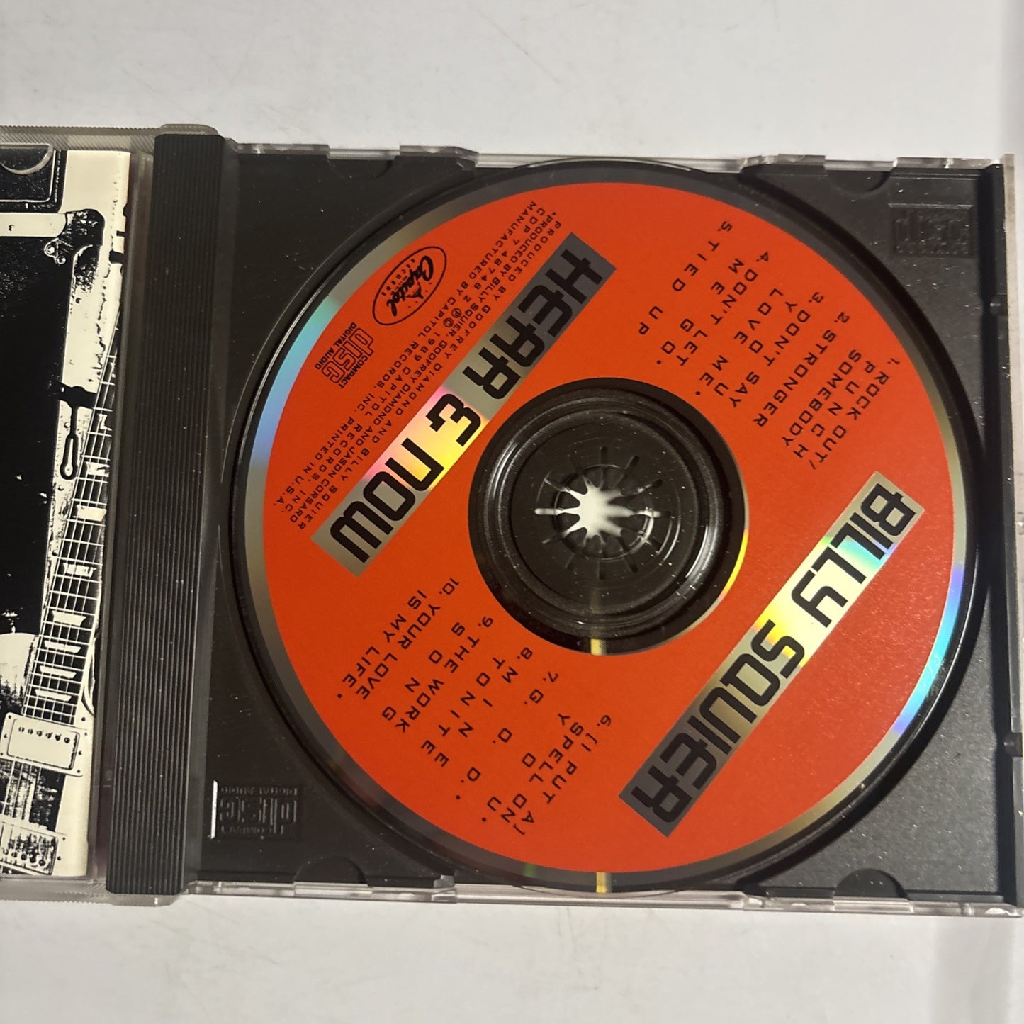 Billy Squier – Hear & Now (CD, 1989)  US CDP 7 48748 2