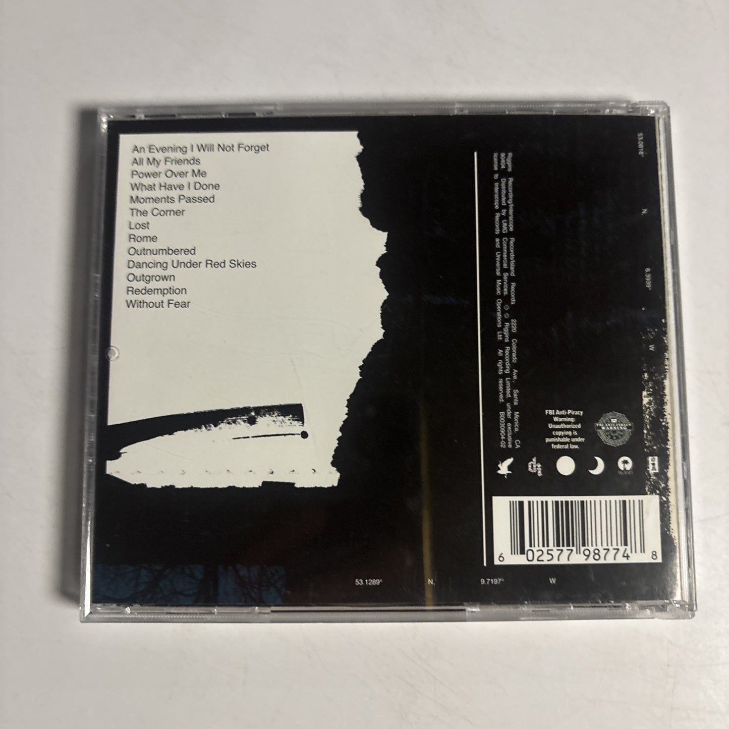 Dermot Kennedy – Without Fear (CD, 2019) US B0030904-02