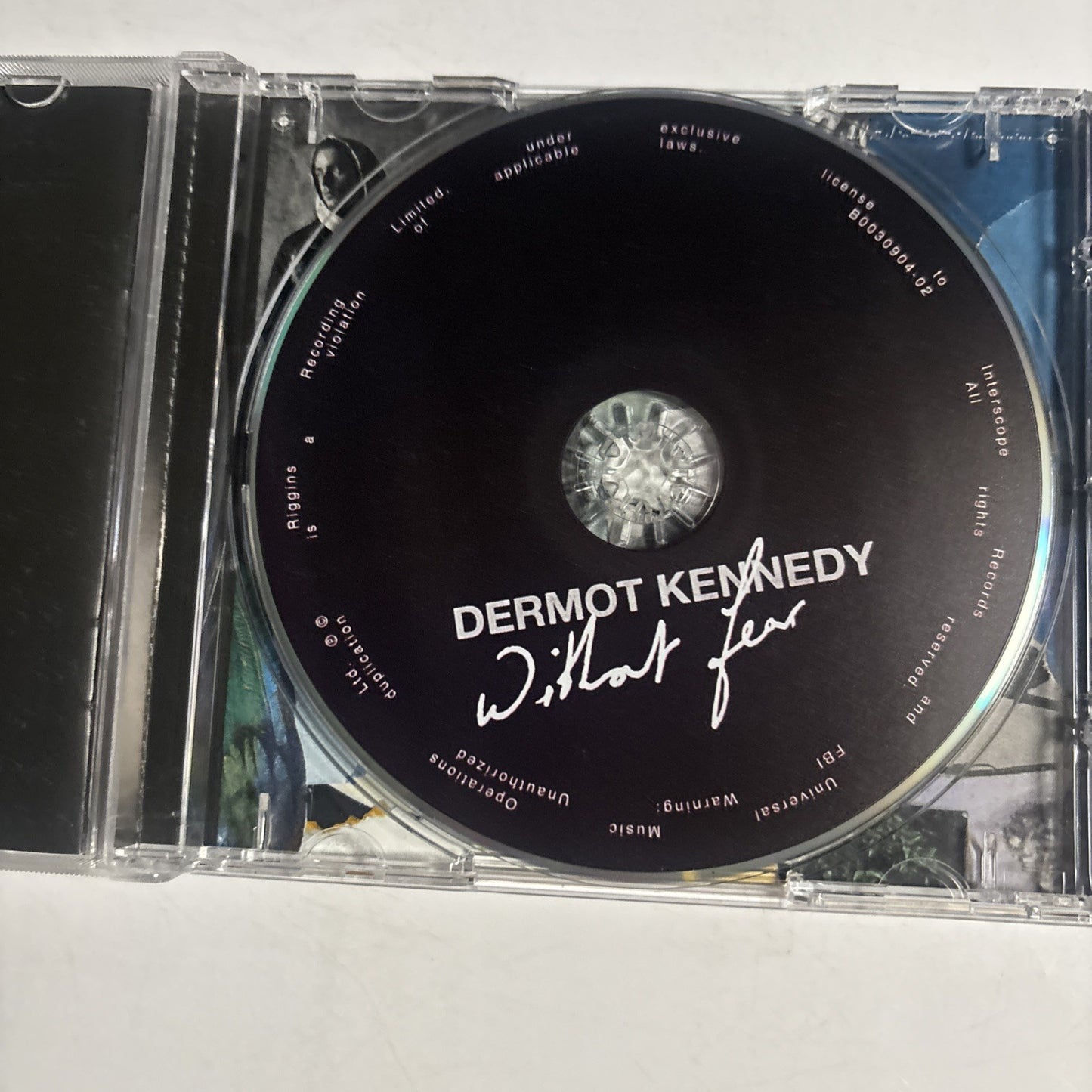 Dermot Kennedy – Without Fear (CD, 2019) US B0030904-02