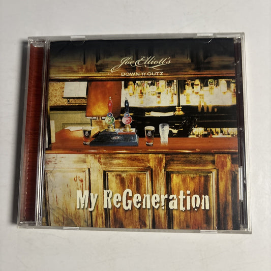Joe Elliott's Down 'N' Outz – My Regeneration (CD, 2010) US MBD 9510