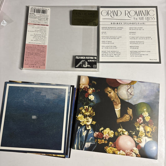 Nate Ruess – Grand Romantic (CD, 2015) Japan Limited Edition Obi WPCR-16452