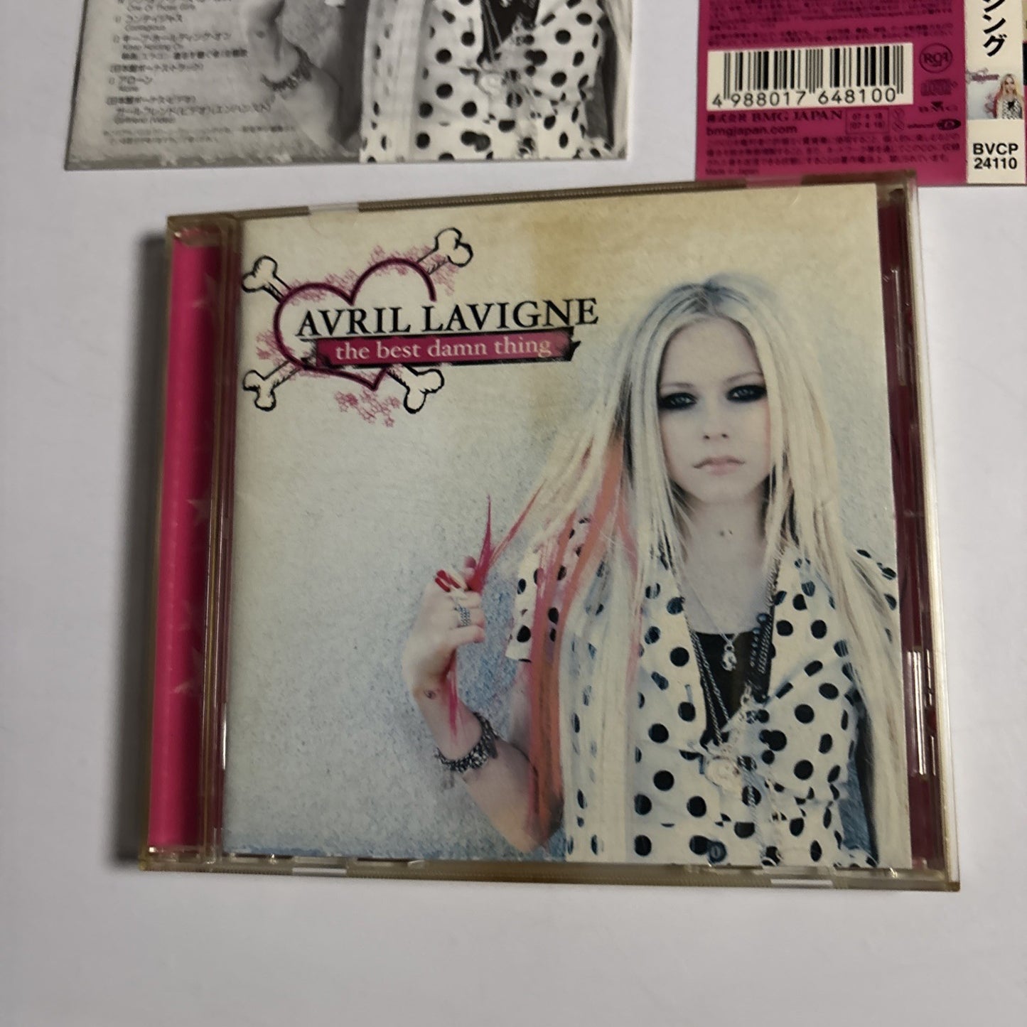 Avril Lavigne – The Best Damn Thing (CD, 2007) Japan Bonus Track Obi BVCP-24110