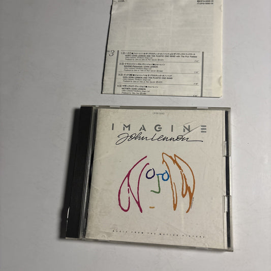 John Lennon – Imagine - Music From The Motion Picture (CD, 1988) Japan CP36-5690