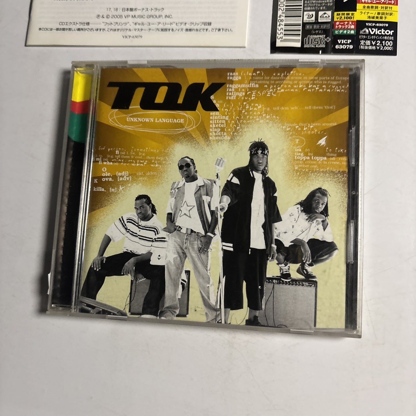 T.O.K. – Unknown Language (CD, 2005) Japan Bonus Track Obi VICP-63079