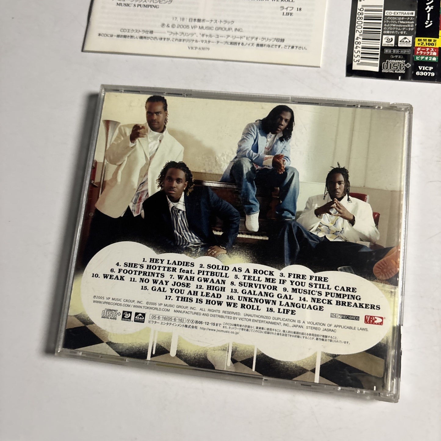 T.O.K. – Unknown Language (CD, 2005) Japan Bonus Track Obi VICP-63079