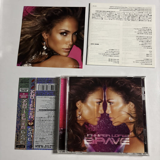 Jennifer Lopez – Brave (CD, 2007) Japan Bonus Track Obi EICP 867