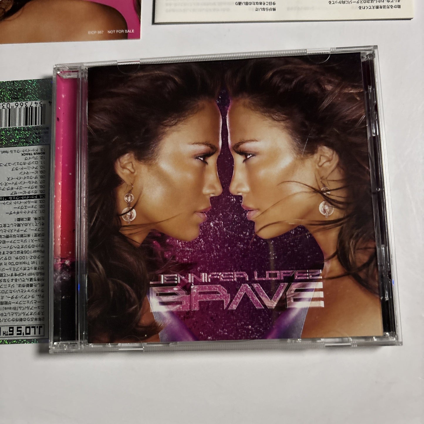 Jennifer Lopez – Brave (CD, 2007) Japan Bonus Track Obi EICP 867