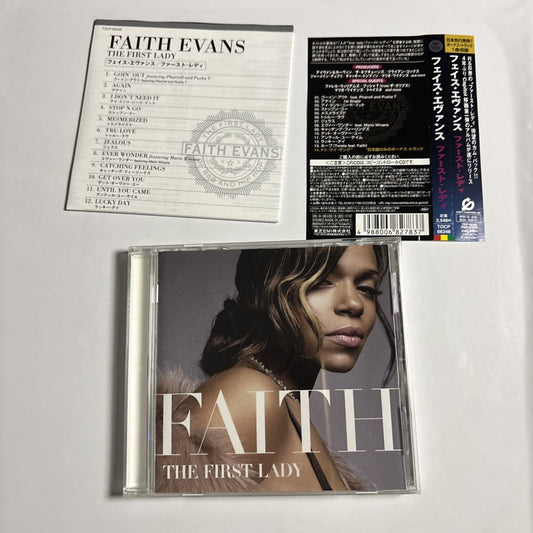 Faith Evans – The First Lady (CD, 2005) Japan Bonus Track Obi TOCP-66348