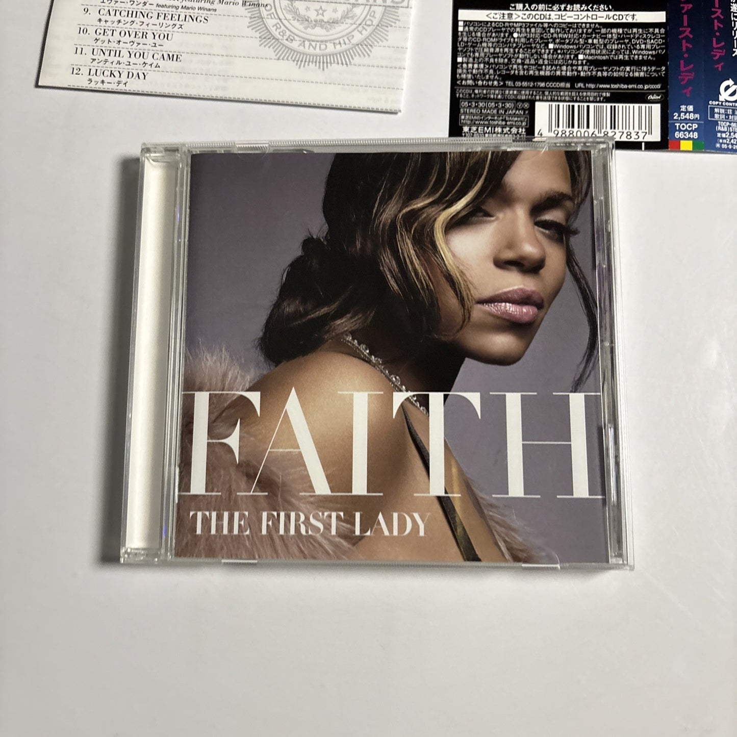 Faith Evans – The First Lady (CD, 2005) Japan Bonus Track Obi TOCP-66348