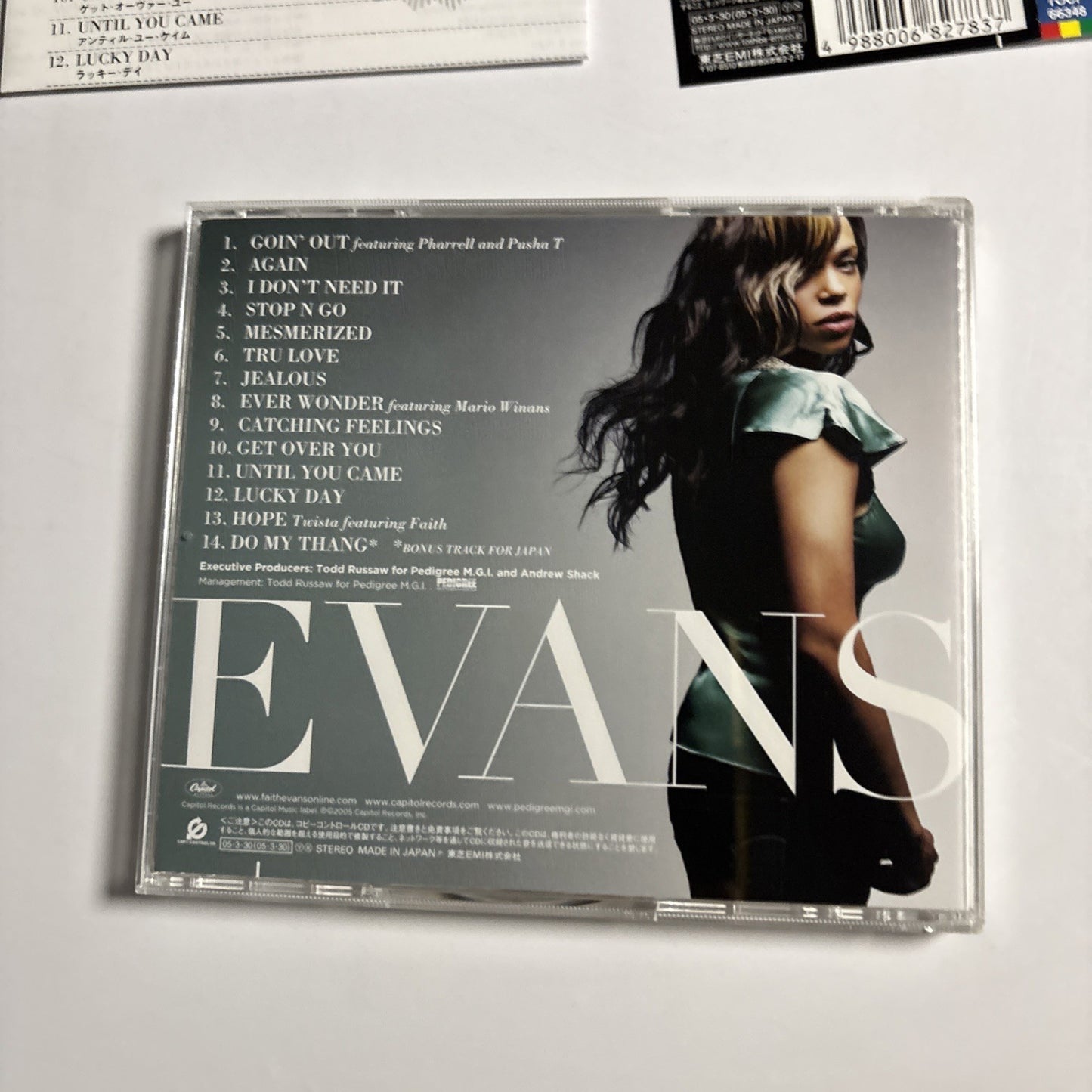 Faith Evans – The First Lady (CD, 2005) Japan Bonus Track Obi TOCP-66348