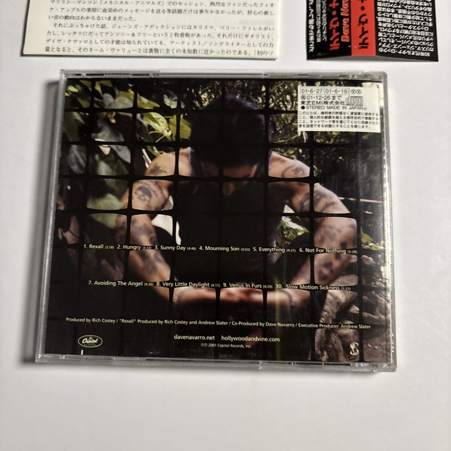 Dave Navarro – Trust No One (CD, 2001) Japan Bonus Track, Obi TOCP-65766