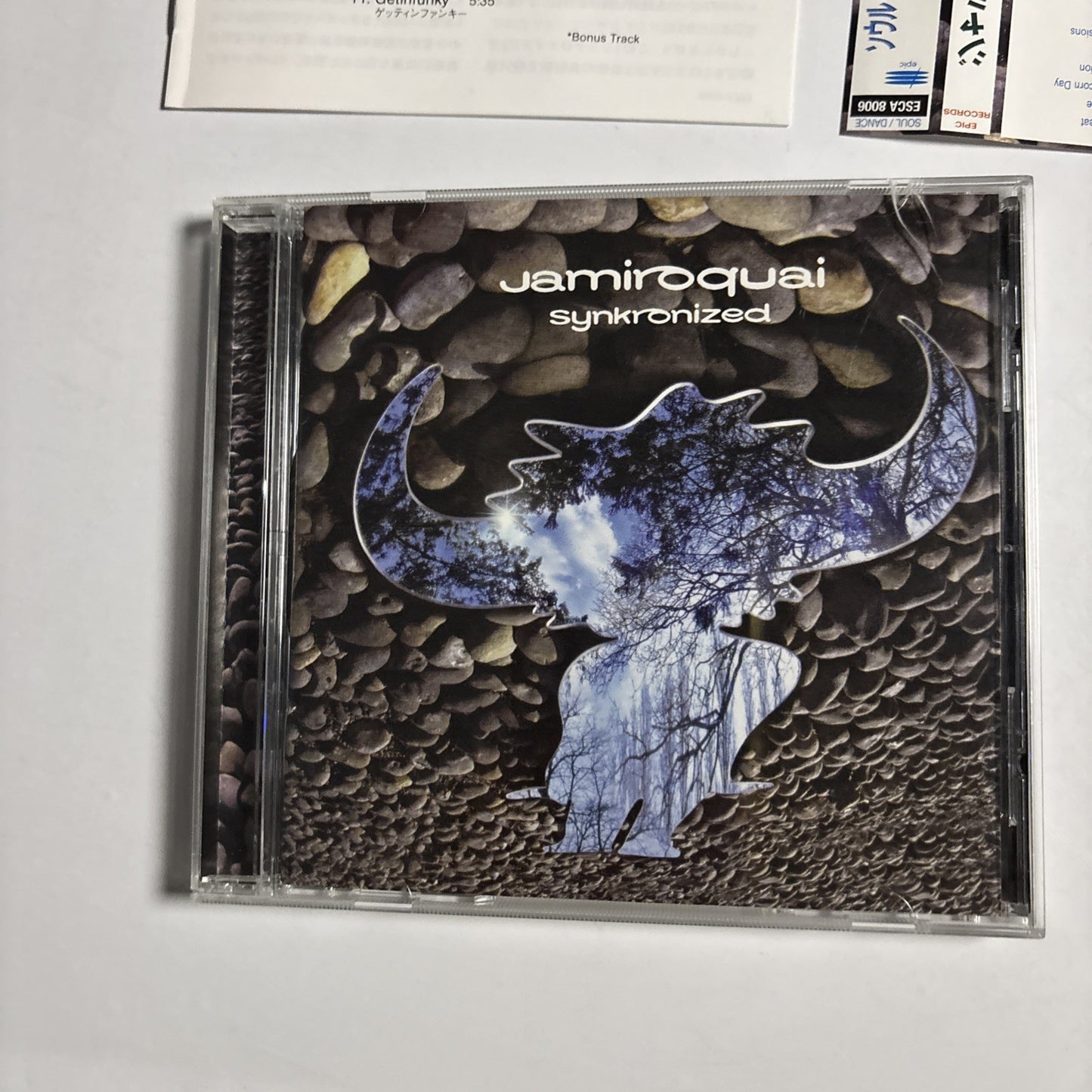 Jamiroquai – Synkronized (CD, 1999) Japan Bonus Track Obi ESCA 8006