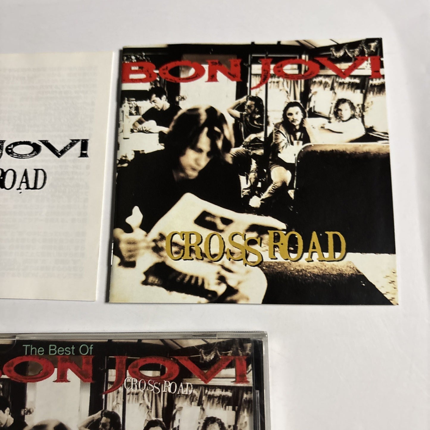 Bon Jovi – Cross Road (The Best Of Bon Jovi) (CD, 1994) Japan  PHCR-1300