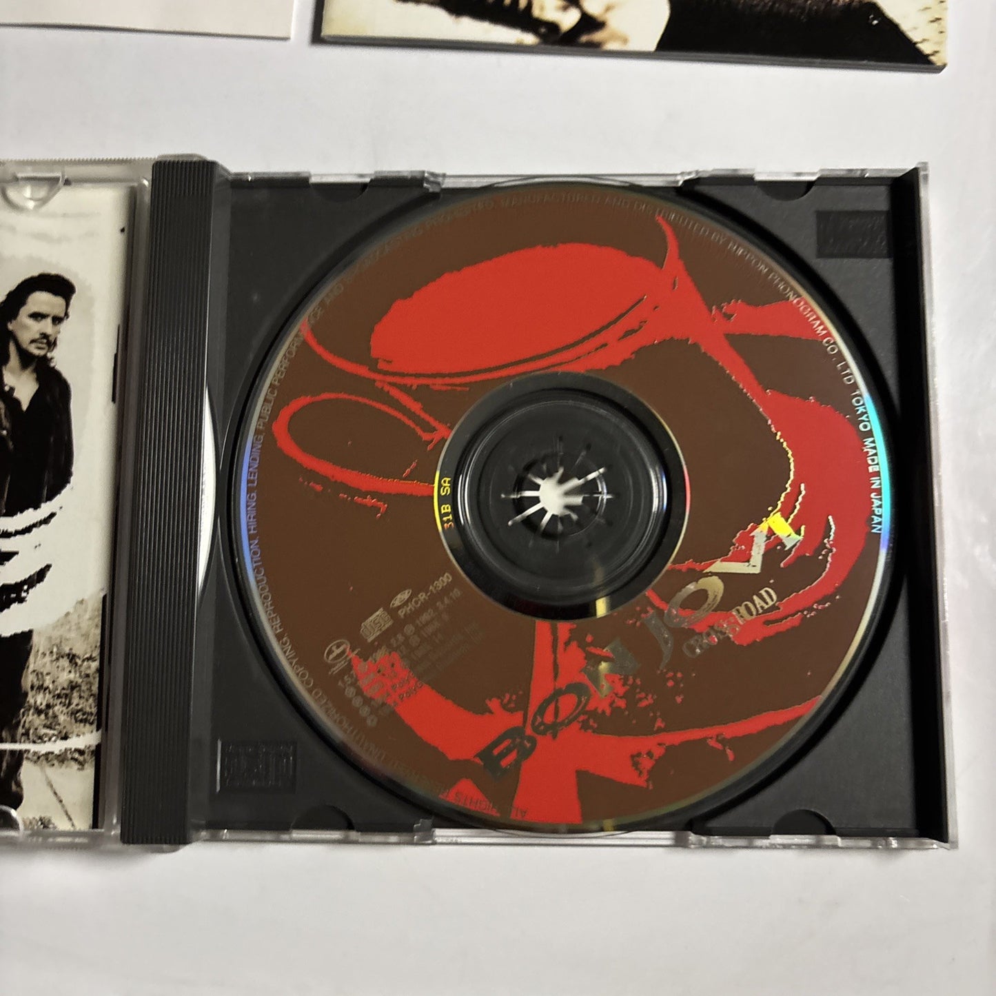 Bon Jovi – Cross Road (The Best Of Bon Jovi) (CD, 1994) Japan  PHCR-1300