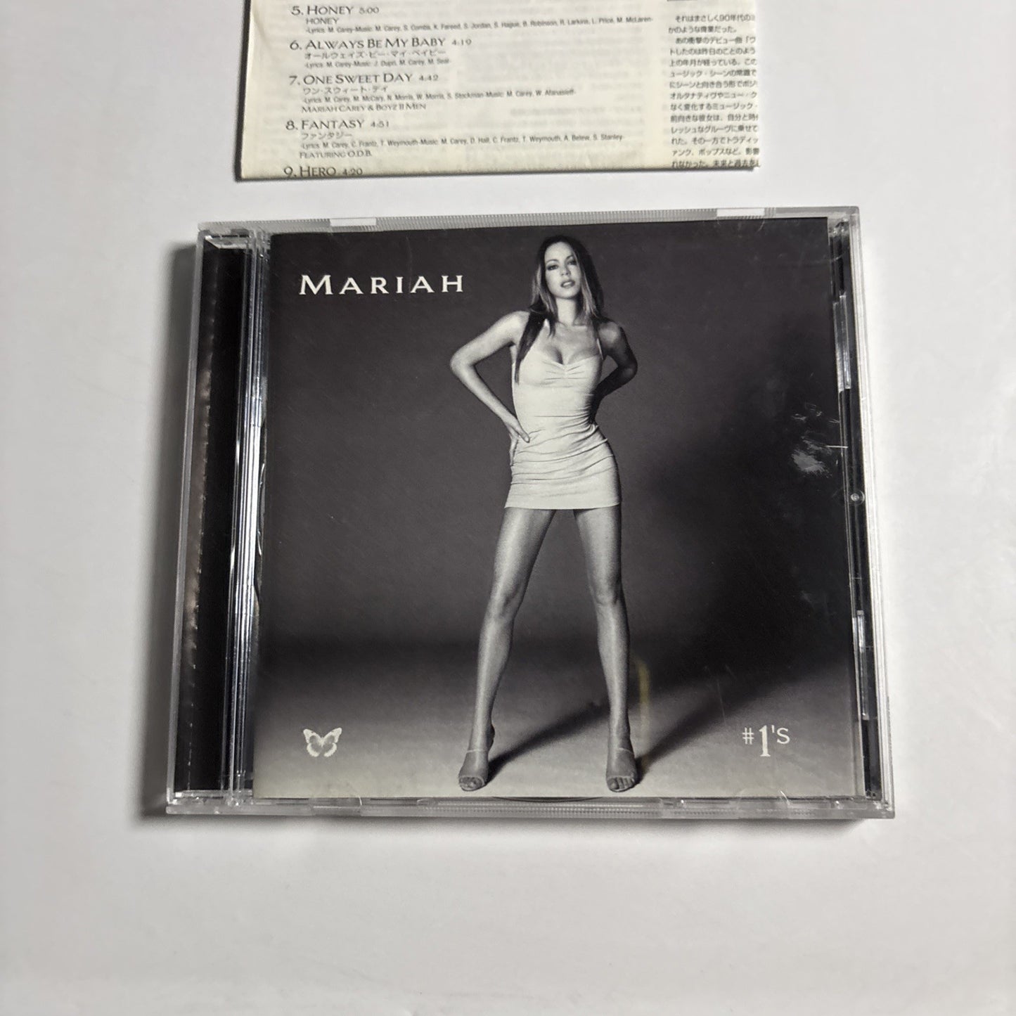 Mariah Carey – #1's (CD, 1998) Japan Bonus Track SRCS 8820