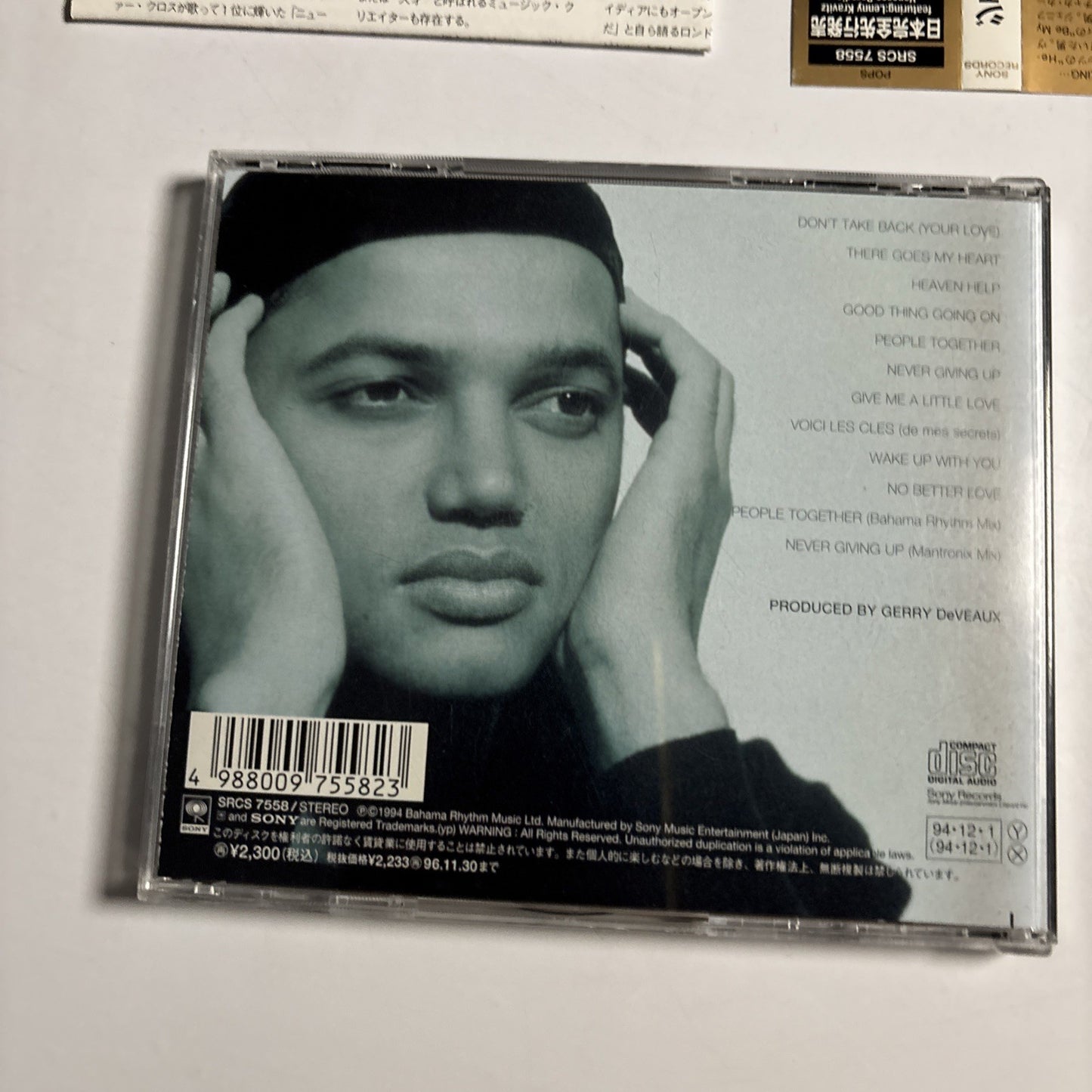 Gerry DeVeaux – Rhythm & Love (CD, 1994) Japan obi SRCS 7558