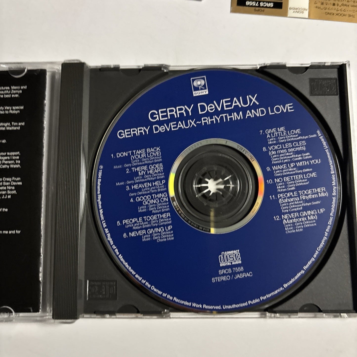 Gerry DeVeaux – Rhythm & Love (CD, 1994) Japan obi SRCS 7558