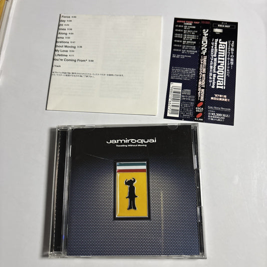 Jamiroquai – Travelling Without Moving (CD, 1996)  Japan Bonus Track ESCA 6627