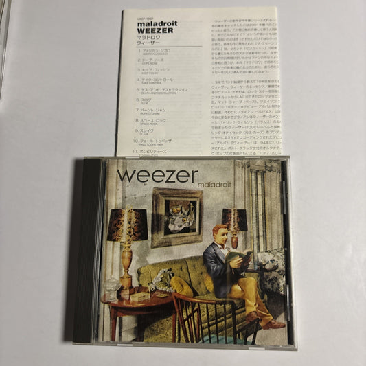Weezer – Maladroit (CD, 2002) Japan Bonus Track UICF-1007