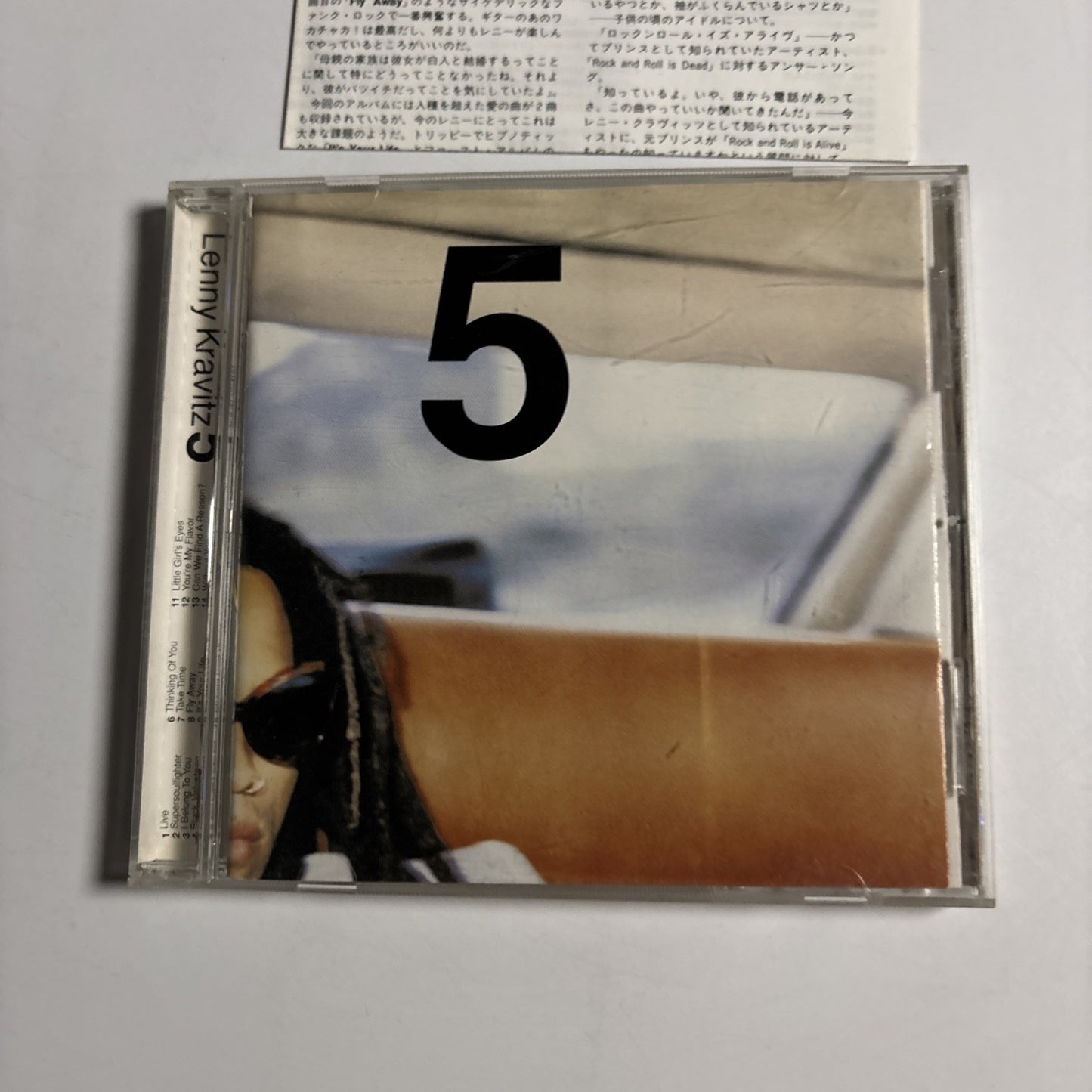 Lenny Kravitz – 5 (CD, 1998) Japan Japan Bonus Track VJCP-25400
