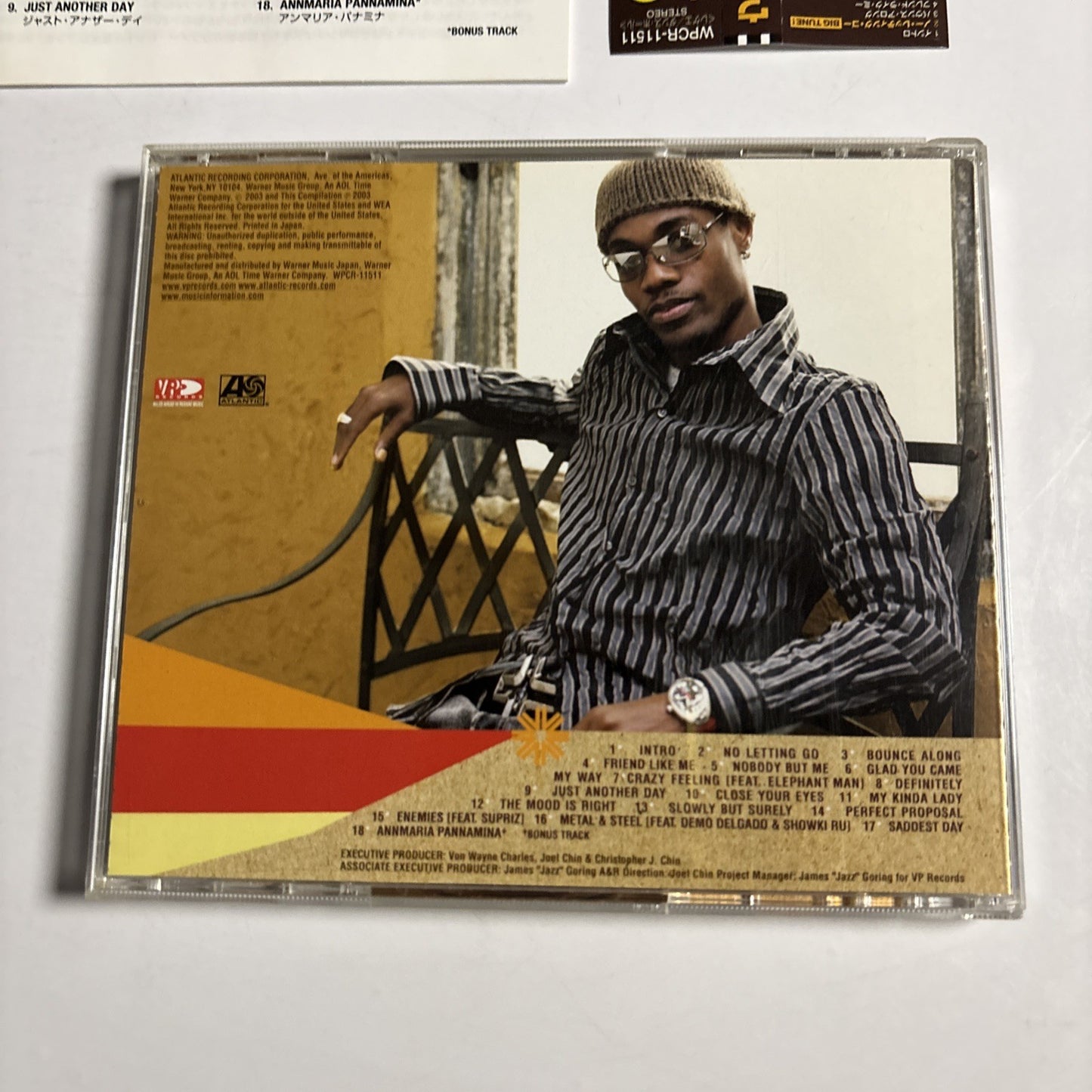 Wayne Wonder – No Holding Back (CD, 2003) Japan Bonus Track Obi WPCR-11511
